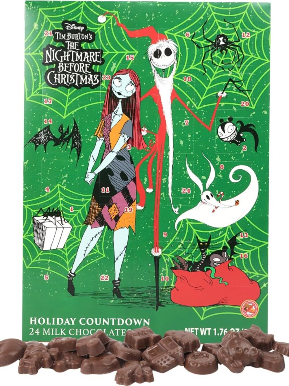 NEW 3/$10.00 The Nightmare Before Christmas Advent Calendar